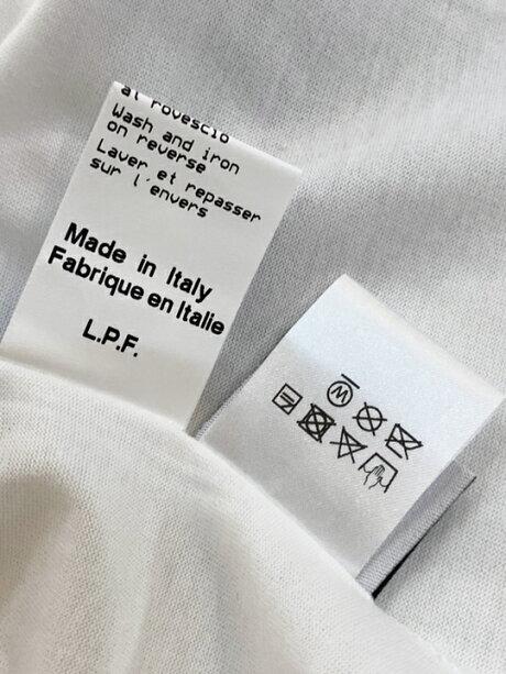 ロゴプリントクルーネックTシャツ