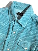 ベルベットコーデュロイシャツ