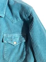 ベルベットコーデュロイシャツ