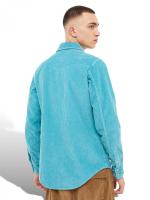 ベルベットコーデュロイシャツ