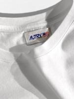 ロゴワッペン付クルーネックTシャツ