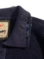 ニットブルゾン