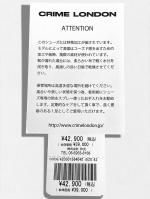 ホワイト×シルバーレザーダッドスニーカー