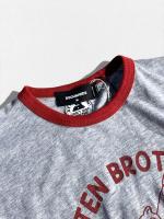 バスケットボールプリント半袖Tシャツ