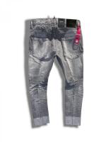 グレークロップドデニムパンツ《SAILOR JEAN》