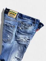 スーパーストレッチテーパードデニムパンツ《SKATER JEAN》