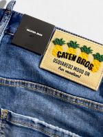 スーパーストレッチテーパードデニムパンツ《SKATER JEAN》