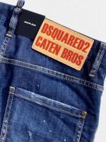 パッチワークデザインテーパードデニムパンツ《SKATER JEAN》