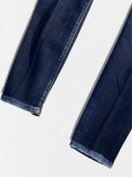 ダメージ＆ウォッシュ加工テーパードデニムパンツ《SKATER JEAN》
