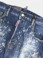 ダメージ＆リペア加工ストレートデニムパンツ《LOOSE JEANS》