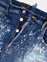 ダメージ＆リペア加工ストレートデニムパンツ《LOOSE JEANS》