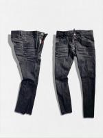テーパードデニムパンツ
