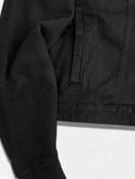 デニム×スウェットドッキング フーディ