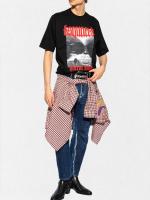 ウォッシュ＆ダメージ加工テーパードデニムパンツ《BRO JEAN》