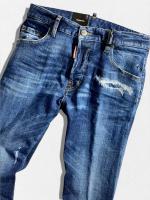 テーパードデニムパンツ