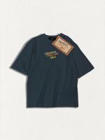 ルーズフィットクルーネックTシャツ