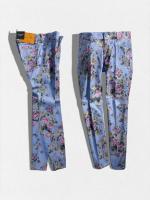 ボタニカル柄デニムパンツ《JENNIFER CROPPED JEAN》