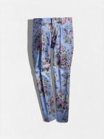 ボタニカル柄デニムパンツ《JENNIFER CROPPED JEAN》