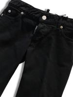 ブラックテーパードデニム《JENNIFER CROPPED JEAN》