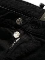 ブラックテーパードデニム《JENNIFER CROPPED JEAN》