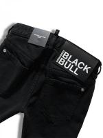 ブラックテーパードデニム《JENNIFER CROPPED JEAN》