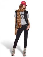 ブラックテーパードデニム《JENNIFER CROPPED JEAN》