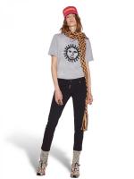 ブラックテーパードデニム《JENNIFER CROPPED JEAN》