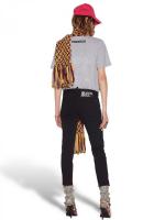 ブラックテーパードデニム《JENNIFER CROPPED JEAN》