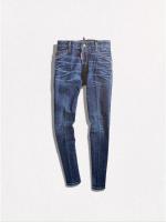 ダメージ加工テーパードデニムパンツ《MEDIUM WAIST JENNIFER JEAN》