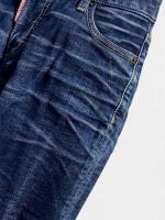 ダメージ加工テーパードデニムパンツ《MEDIUM WAIST JENNIFER JEAN》