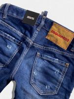 ダメージ加工テーパードデニムパンツ《MEDIUM WAIST JENNIFER JEAN》