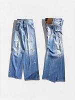 ワイドデニムパンツ《TRAVELLER JEANS》