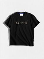 ビーズロゴ半袖Tシャツ