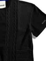 ニットドッキングTシャツ
