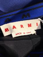 トロピカルウール製フレアワイドパンツ