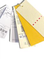 トロピカルウール製フレアワイドパンツ