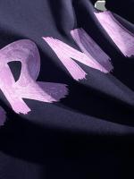 クロップド丈クルーネックTシャツ