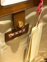 ロゴ刺繍入り2WAYラフィアサマートートバッグ
