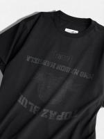 クルーネックプリントTシャツ