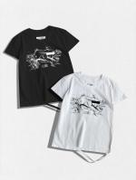 クルーネックTシャツ
