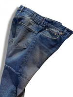 ディストレスドデニムパンツ