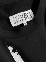 プリントクルーネックＴシャツ