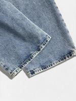 コントラストポケットデニムパンツ