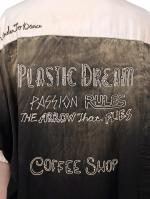 ヴィンテージ加工ボーリングシャツ