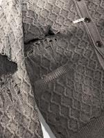 サンフェードデストロイカーディガン