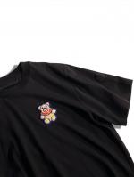 アイコンワッペン付きクルーネックTシャツ