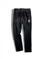 ワッペン付きジャージーリラックスパンツ