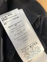 カシミヤ混ウールダブルコート