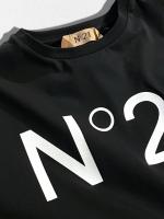 ロゴデザインクルーネックTシャツ