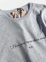 メッセージデザインTシャツ